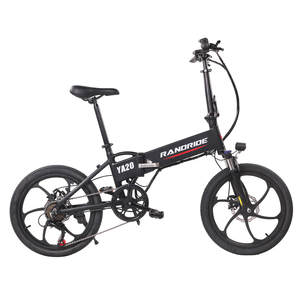 RANDRIDE-Bicicleta eléctrica plegable de 20x1,95 pulgadas, neumático CST de 7 velocidades, marco de acero de 15Ah, potencia del Motor de 250W, tamaño de rueda de 20 pulgadas - Product Image 4