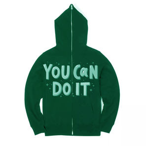 Best Selling Full <b>Zip</b> <b>Up</b> <b>Hoodies</b> <b>Black</b> Color Long Sleeve Streetwear <b>Hoodies</b> for Men Custom Logo and Personalized Design Options - Product Image 4