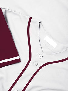 Vente en gros de maillots de baseball pour jeunes hommes avec logo personnalisé maillots de softball personnalisés bon marché avec vêtements de sport de style uniforme OEM - Product Image 3