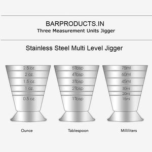 Mejor venta Jigger Peg Medidas Bar Cóctel Jigger Vaso de chupito Medida de metal Taza Herramienta Shot Ounce Jigger Bar Mix Cockta - Product Image 5