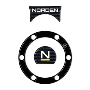 Adesivi 3D Personalizzati per Tappo Carburante e Chiave Moto, Compatibili con Husqvarna Norden 901 Tank Pad - Product Image 2