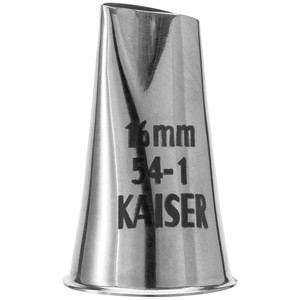 <b>Cake</b> <b>Decorating</b> <b>Supplies</b>-KAISER Professional Rose Nozzle 16 mm 5 Pack - Product Image 1