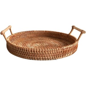 Latest Design Rattan Brown Color <b>Large</b> Fancy Gift <b>Basket</b> Exclusive Quality Table Decorative Accents Storage <b>Basket</b> For Wedding - Product Image 1