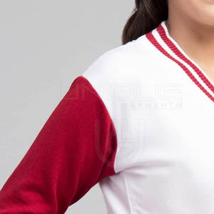 แจ็กเก็ตเลตเตอร์เมนสำหรับผู้หญิงเสื้อแจ็กเก็ตเลตเทอร์เม็นสำหรับผู้หญิง - Product Image 6