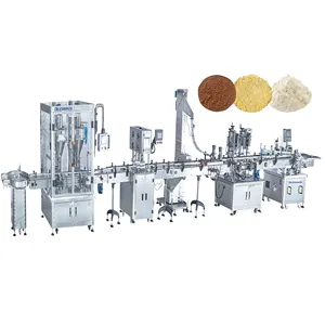 Werkseitig anpassbare Kaffee protein pulver Papier dose Verpackung Produktions linie automatische Milchpulver Verpackungs maschine