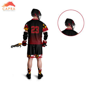 Uniformes sublimés de crosse 100% ensembles confortables respirables d'uniforme de crosse de polyester - Product Image 3