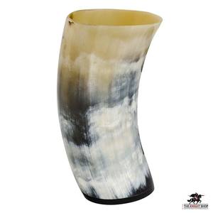 Vaso de Whisky de Cuerno Natural, Clásico para Beber Bourbon, Hecho a Mano con Base de Madera, Producto en Oferta - Product Image 4