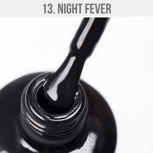 UV LED Gel <b>Polish</b> Color - Made in EU - CPNP - <b>Black</b> - Gel <b>Polish</b> 13 - Night Fever 12ml - Mystic Nails - Product Image 3