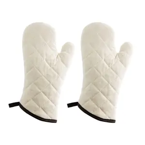 Manoplas de algodón con estampado personalizado para horno, forro acolchado más grueso, alta resistencia al calor, para hornear, cocinar, asar, sublimación de alta calidad - Product Image 1