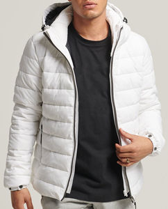 Brand New High Quality Custom Made Winter Men's Bubble Puffer <b>Jacket</b> Stand Collar Front <b>Waterproof</b> Breathable Lightweight Zipper - Product Image 6