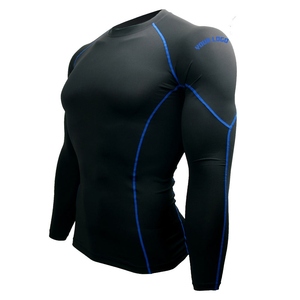 Wholesale Men's Activewear Factory <b>Custom</b> - Premium Quality <b>Compression</b> Top With Soft Breathable Fabric For Gym And Training - Product Image 2