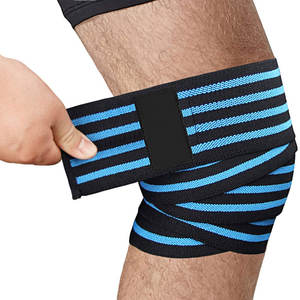 Enveloppe de genou respirante personnalisée pour les vêtements de sport Vente en gros Fabriqué en usine Haltérophilie Enveloppes de genou pour les squats - Product Image 4