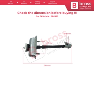 BDP933 Limitador de Apertura de Puerta Trasera para Astra J P10 MK6 2009-2015 13270612 - Product Image 5