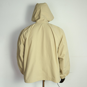 Veste coupe-vent à capuche zippée en maille avec poche, style vintage pour homme, imperméable, taille XL, personnalisable OEM - Product Image 5