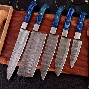 Bulk Quantity High Grade Damascus Chef <b>Knives</b> <b>Set</b> Best Selling Durable Material Damascus Chef <b>Knives</b> <b>Set</b> - Product Image 1