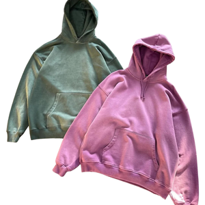 NEW FASHION COMPANY Sweat à capuche uni de haute qualité pour hommes 100% coton pull à capuche surdimensionné 100% TOP sweat à capuche personnalisé pour hommes - Product Image 5