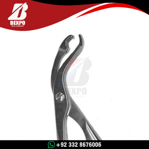 Pinza Ortopédica de Acero Inoxidable para Cartílagos y Huesos, 205 mm (8 Pulgadas), Certificación CE, Instrumento Médico Manual - Product Image 4