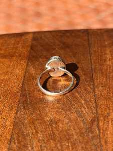 แหวนเงินสเตอร์ลิงสีชมพูทันสมัยเครื่องประดับทำมือสำหรับงานแต่งงานหรือสวมใส่ในชีวิตประจำวันขนาด9.25 - Product Image 3