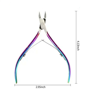 Wholesale Professional Stainless Steel Curved/ Straight Nail Nipper Finger <b>Toe</b> Nails Wide Jaw Opening Sharp Durable Nail Tool - Product Image 6