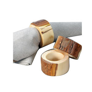 Porte-serviettes et porte-mouchoirs en métal personnalisé de haute qualité, finition nickelée brillante, forme arrondie, pour cadeaux promotionnels - Product Image 5