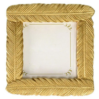 Cadre photo en métal aluminium, accessoires de décoration intérieure, aspect antique, or vintage, style luxueux, artisanat