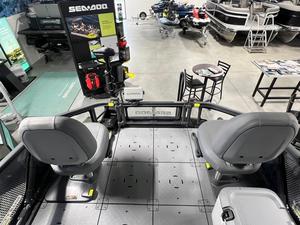 BEST-SELLER 2025 Bateau de pêche ponton USA Sea-Doo Switch Fish 21 DIY + REMORQUE GRATUITE Garantie 3 ans - Product Image 3