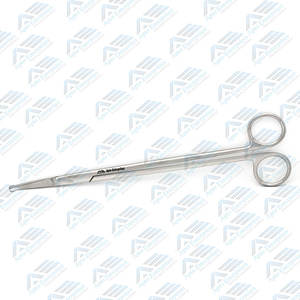 Tijeras para amígdalas Instrumentos de cirugía neuroquirúrgica y cardiovascular Tijeras Strully 8 pulgadas Punta de sonda Instrumento médico Curvo - Product Image 5