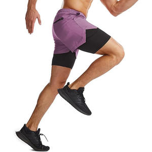 Pantalones Cortos Deportivos de Invierno para Hombre, Cálidos, de Secado Rápido, para Correr, Gimnasio, Entrenamiento, Ropa Deportiva para Navidad, Año Nuevo, Mercado Europeo - Product Image 1