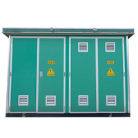 Poste de transformateur compact 33 kV vers 415 V 2000-3150 kVA, type boîtier préfabriqué 50 ℃   Design tropicalisé