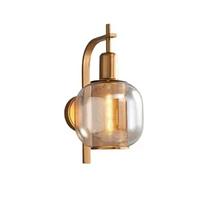 Elvarin Caldera LED Wall Light Minimalist Luxury Crystal <b>Lamp</b> for Indoor Living Room 6W-10W Power <b>Warm</b> White Apartment Friendly - Product Image 1