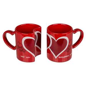 แก้วคู่รูปหัวใจสำหรับวันวาเลนไทน์-เพราะเราเป็นคู่รัก - Product Image 5