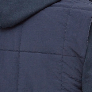 Chaleco Bomber de invierno informal para hombre, chaleco acolchado con logotipo personalizado, material de lona acolchado impermeable, chaleco acolchado de talla grande para invierno - Product Image 5