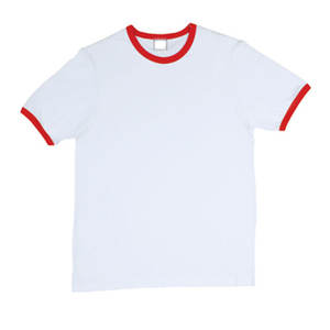 T-shirts personnalisés pour hommes en polyester/coton avec logo personnalisé, service OEM, tissu 180g - Product Image 6