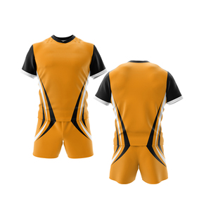 Conjuntos de uniformes de Rugby Unisex personalizados de alta calidad, ropa deportiva de poliéster 100% transpirable de secado rápido, servicio OEM para adultos al por mayor - Product Image 2