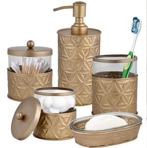 Ensemble de salle de bain moderne de luxe avec vanité en tôle Accessoirisez votre salle de bain à des prix de gros - Product Image 3