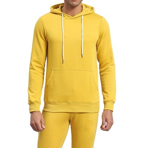 Men's Customizable 100% Cotton Pullover Tracksuit New Latest Casual Wear All Colors Available at Good Price for Winter - Product Image 4