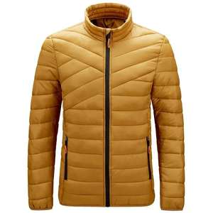 Collection d'hiver Veste matelassée pour homme Tendance supérieure Couleur personnalisée Taille Logo Veste à bulles - Product Image 1