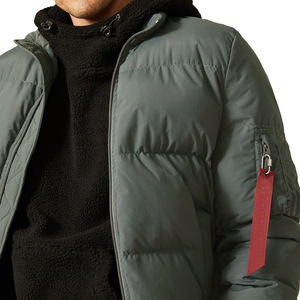 Veste universitaire en toile pour hommes, modèle 2026, pour la remise des diplômes du lycée, avec logo frontal – Classe de la veste - Product Image 4