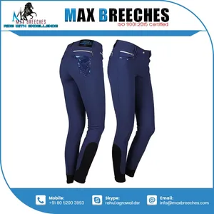 Wholesale Fitness Jodhpurs Equestrian Riding Breeches Fashionable Adult Horse Racing Clothing Logo Printing Leg Guards <b>Warmers</b> - Product Image 4