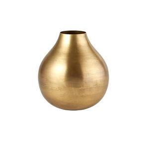 Nouveautés Laiton Massif Avec Beau Travail Manuel Vase À Fleurs Ensemble Pot De Fleurs Naturelles pour La Décoration Intérieure Moderne Bouquet Vase Ensemble - Product Image 1