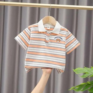 Camiseta Polo para Niños al por Mayor, de Alta Calidad, 180GSM, Tejido Suave de Poliéster/Algodón, Personalizable, Corte Holgado, Cuello Redondo, Informal - Product Image 5