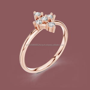 Bague initiale de nom personnalisé 10K en argent ou en or - Product Image 1