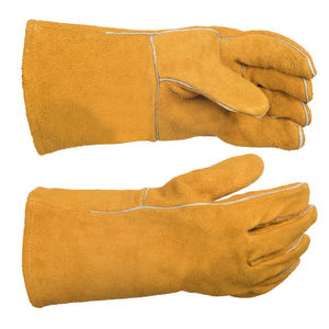 Nouveau 2025 Prix bas Vente en gros Gants de soudage sur mesure Gants de travail d'hiver en cuir de vache fendu - Product Image 1