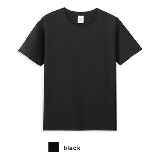 เสื้อยืดคอกลมแขนสั้นสำหรับผู้ชายทรงหลวมเปิดไหล่เสื้อออกแบบได้ตามต้องการ - Product Image 6