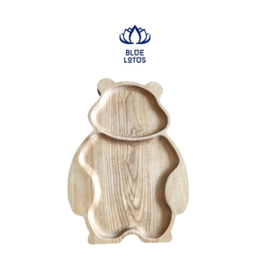 Plateau en bois sculpté GEM - Product Image 1