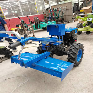 Wholesale Agricultural <b>Machinery</b> Equipment Diesel Cultivator Two Wheel Gasoline Mini Tiller <b>Walking</b> Tractor Ready <b>For</b> Delivery - Product Image 5