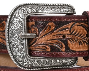 2025 tendencia longitud personalizada diseñador de los hombres cinturón de cuero de vaca genuino hecho a mano con cuentas/tallado hebilla Occidental antigua Vintage - Product Image 4