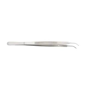 Gerald Micro Tissue Forceps 18cm Curved 1,5mm Tip con 1x2 Dientes Fórceps quirúrgicos juego dental instrumentos quirúrgicos - Product Image 4