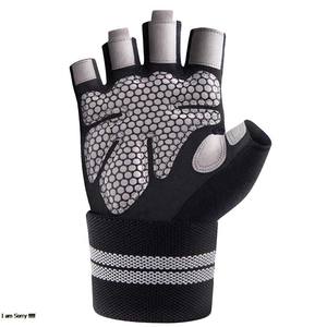 Men and Women's Breathable Half-Finger Workout <b>Gloves</b> Leather Exercise <b>Gloves</b> for Weight Lifting <b>Fitness</b> <b>Gloves</b> for Gym Use - Product Image 6
