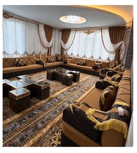 Sièges au sol orientaux, canapé ethnique, canapé Majlis arabe, canapé de style ottoman, ensemble Jalsa arabe, sièges au sol orientaux de luxe - Product Image 1